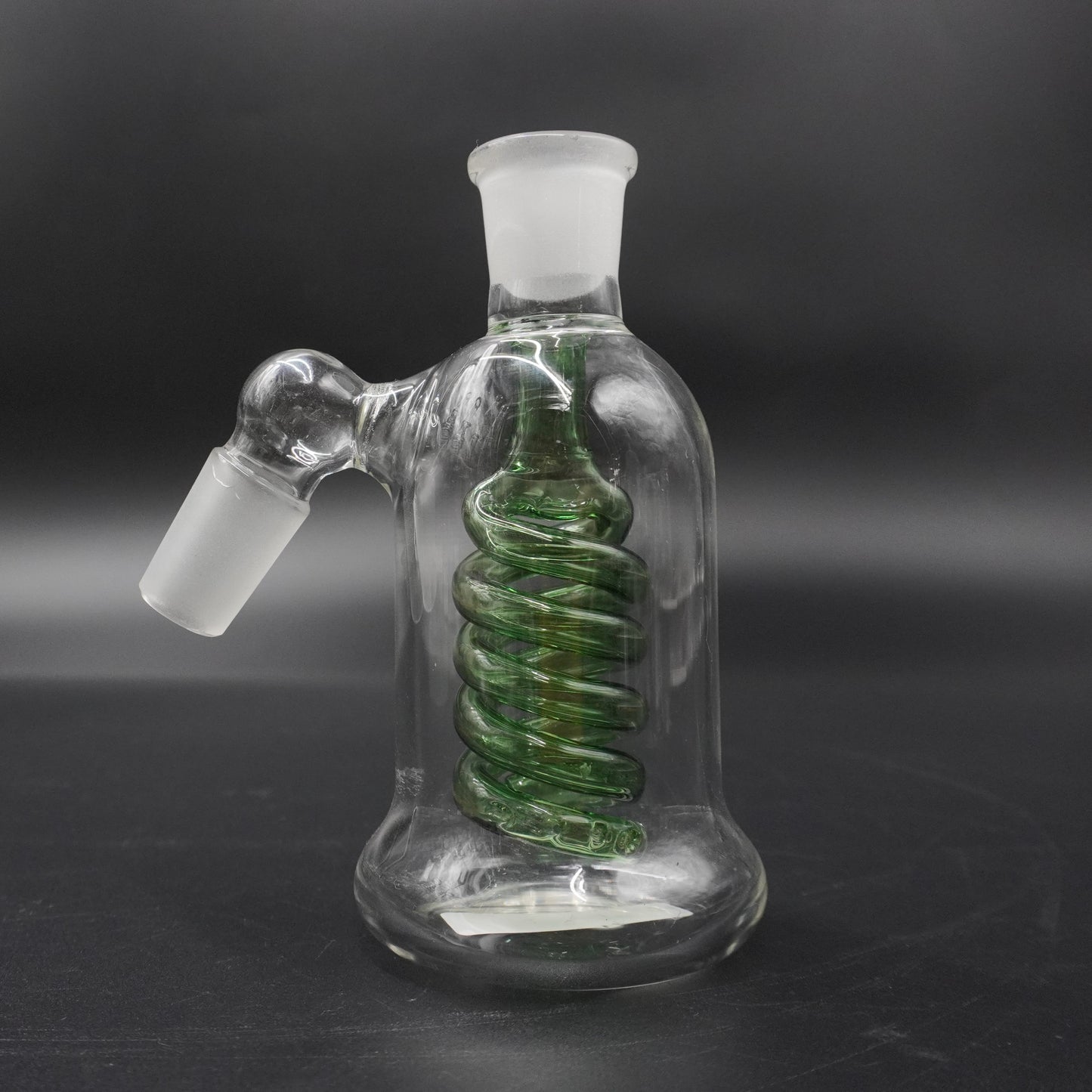 The "Dual-Action" 45° Ash Catcher Series (Showerhead or Coil)