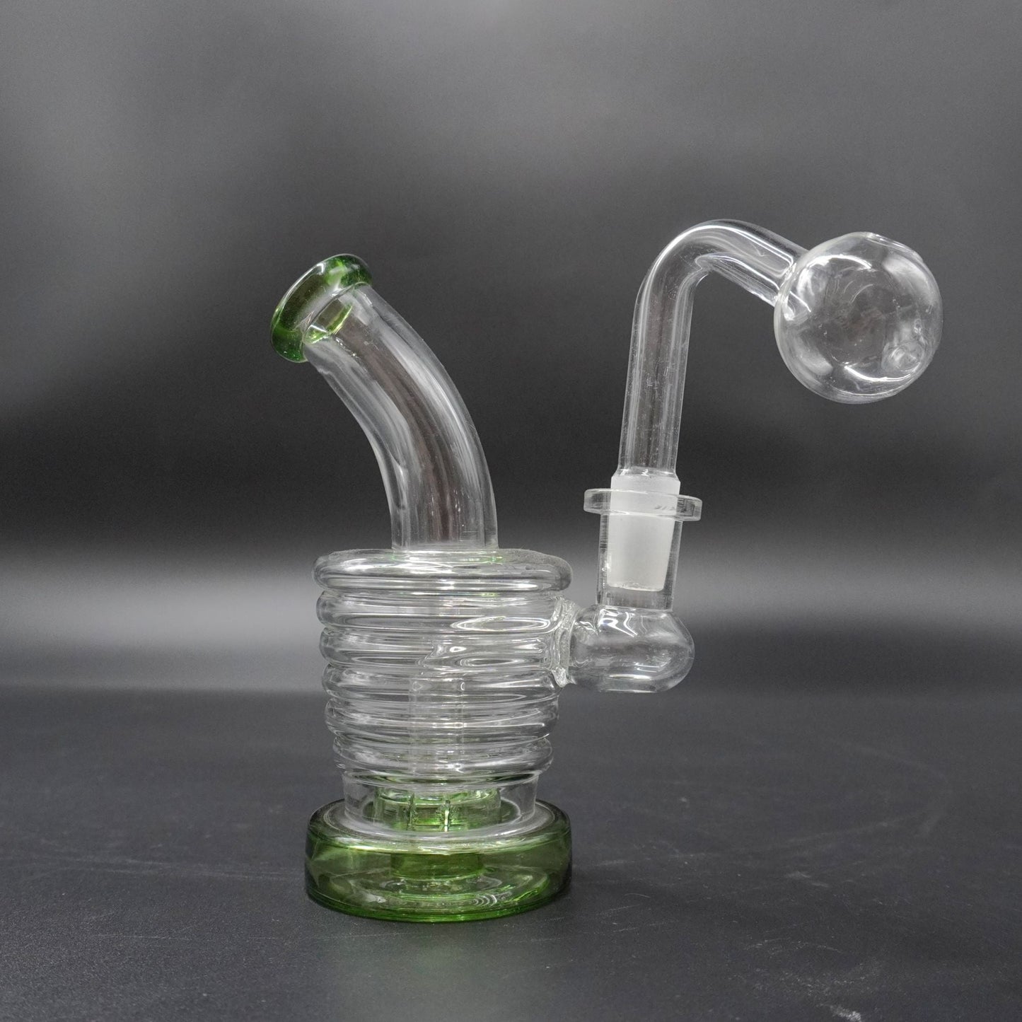 The Ribbed Coil Mini Oil Burner Rig