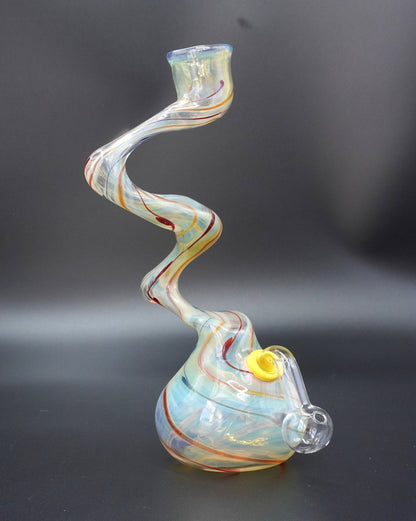 "Twisted Serenity" Fumed Glass Oil Burner