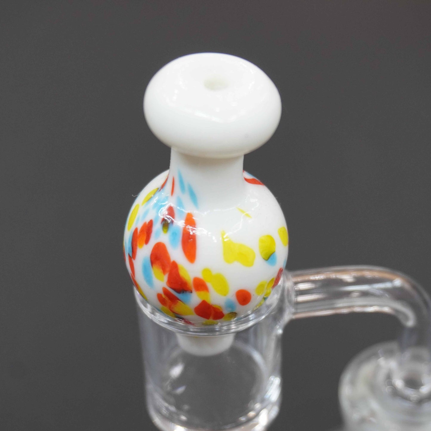 Bubble carb cap