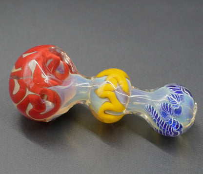 Wig Wag Glass Hand Pipe