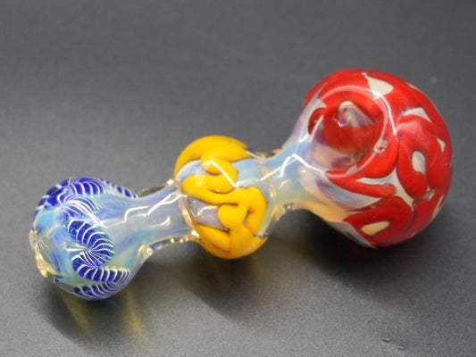 Wig Wag Glass Hand Pipe
