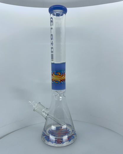 16" Lotus Glass Beaker Bong