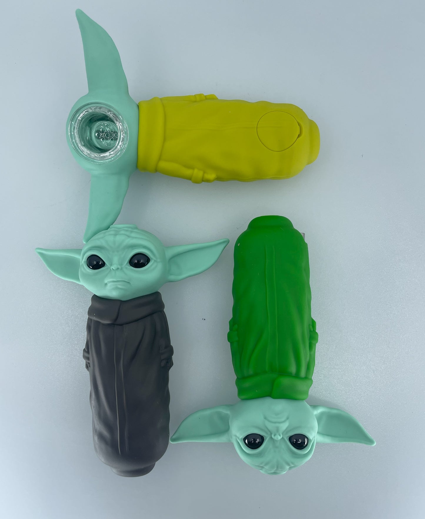 Baby Yoda Hand Pipe 6"